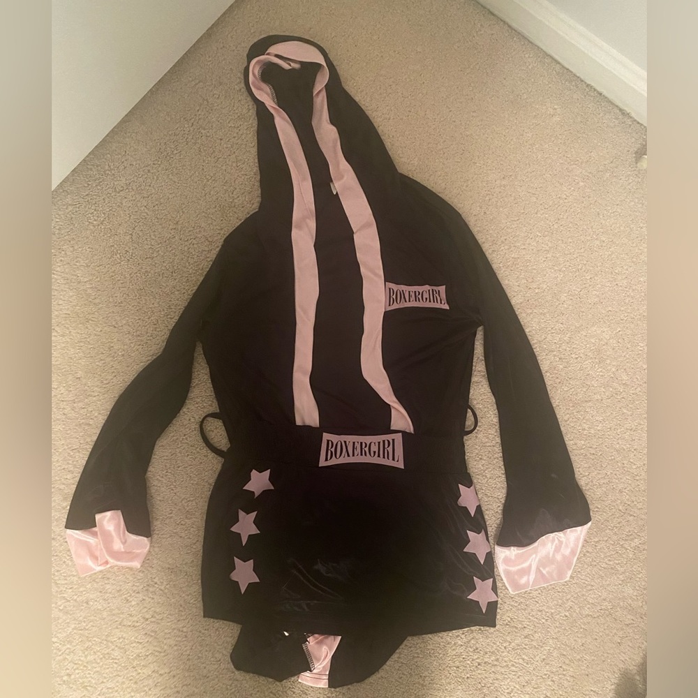 Boxer girl costume set